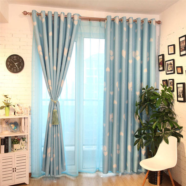 活性印花窗帘图片 活性印花窗帘图片